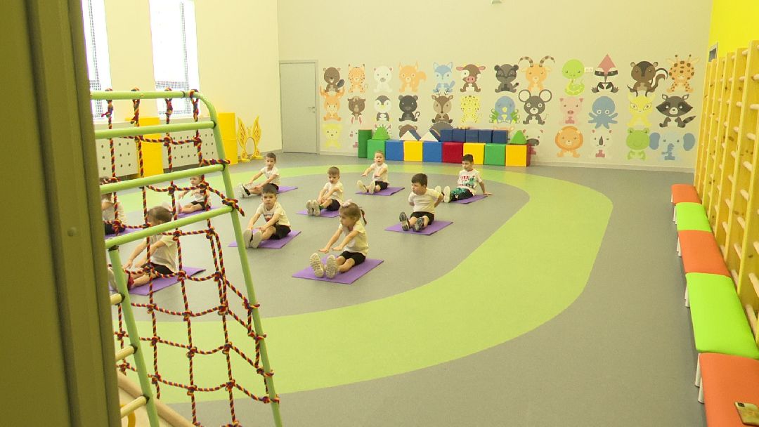 Реутов, образование, детский сад, звери, цветовое решение, образовательный кластер