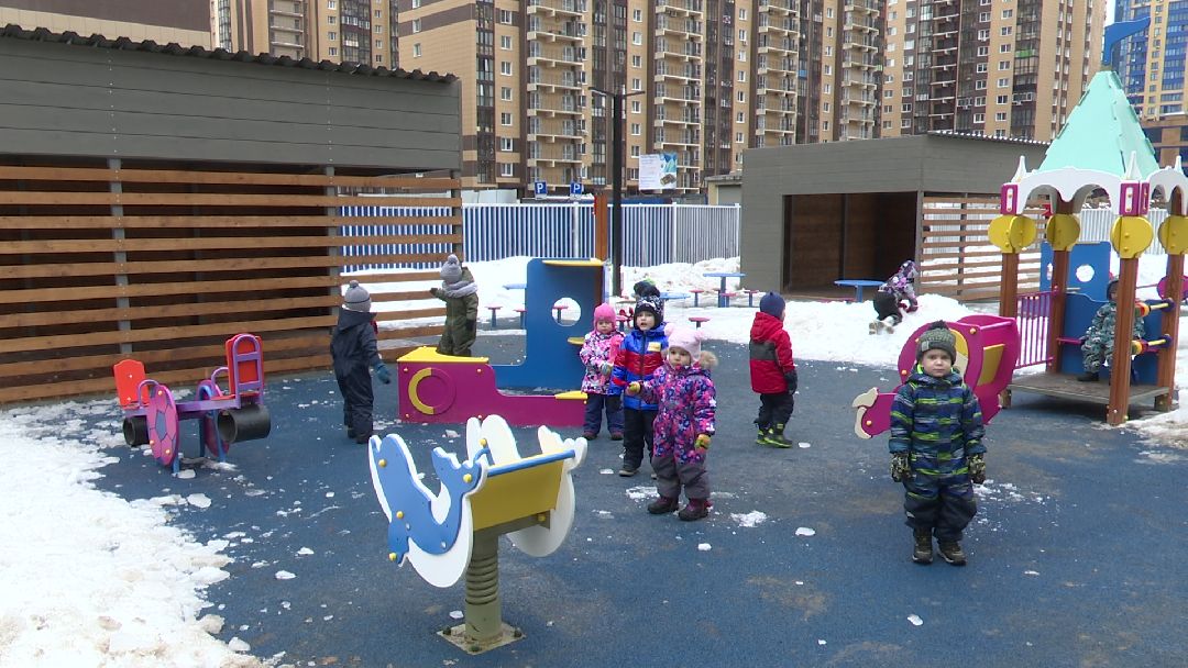 Реутов, образование, детский сад, звери, цветовое решение, образовательный кластер