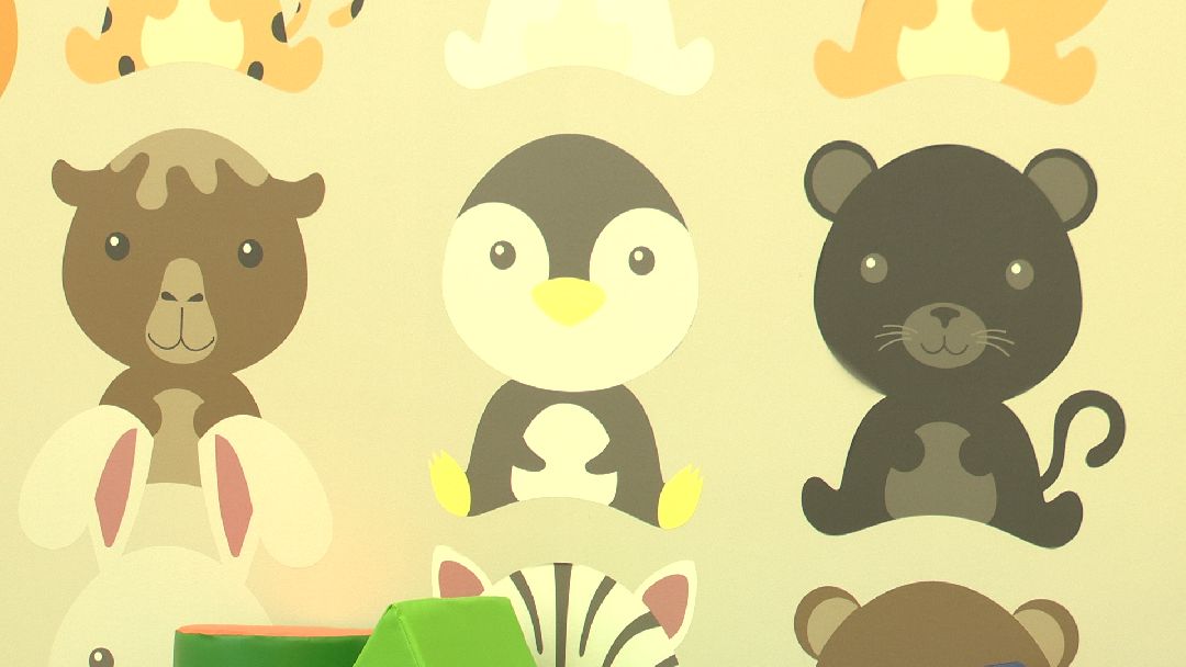 Реутов, образование, детский сад, звери, цветовое решение, образовательный кластер