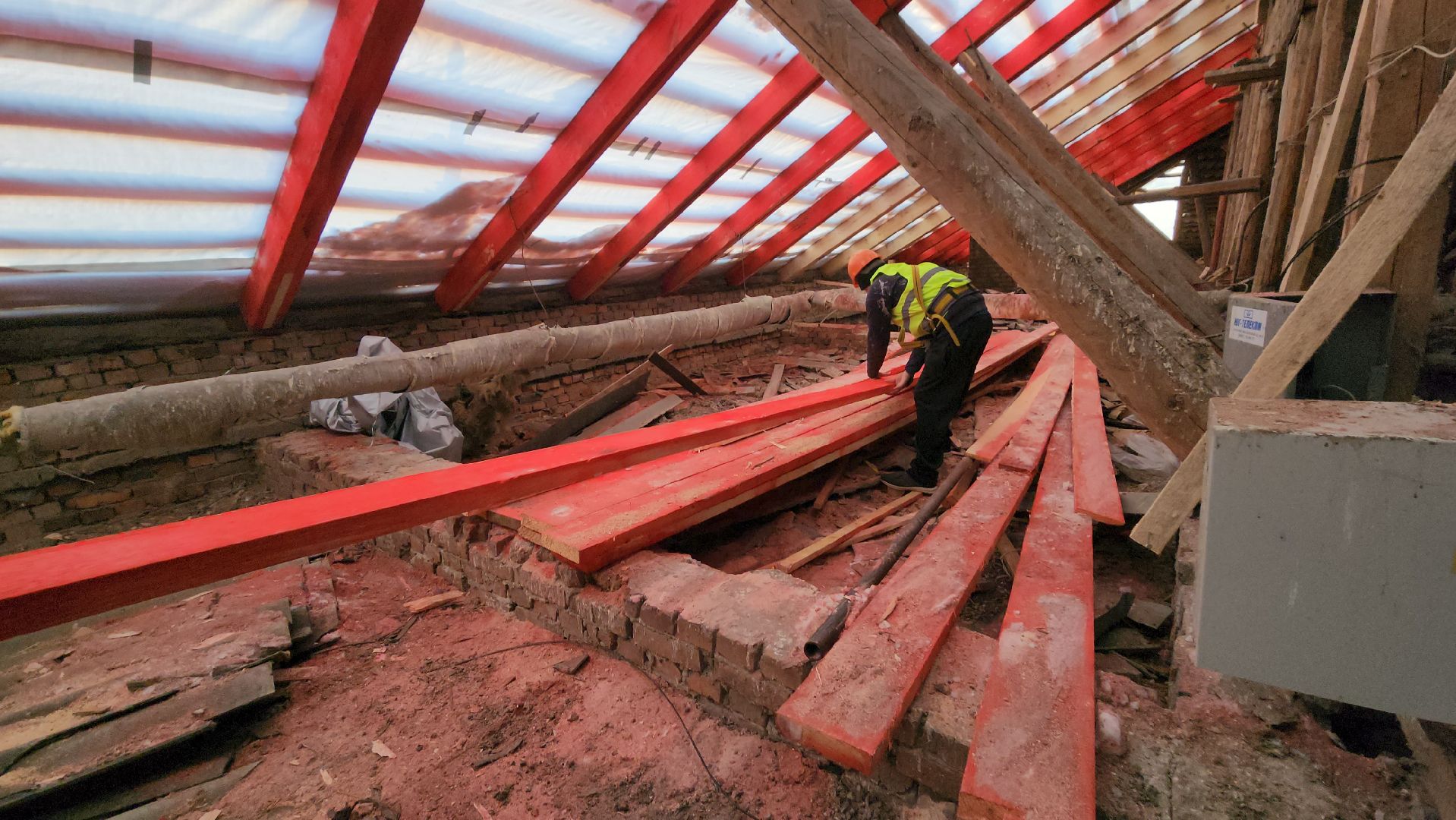 серпухов, ремонт кровли, улица калинина, стройка, жкх,