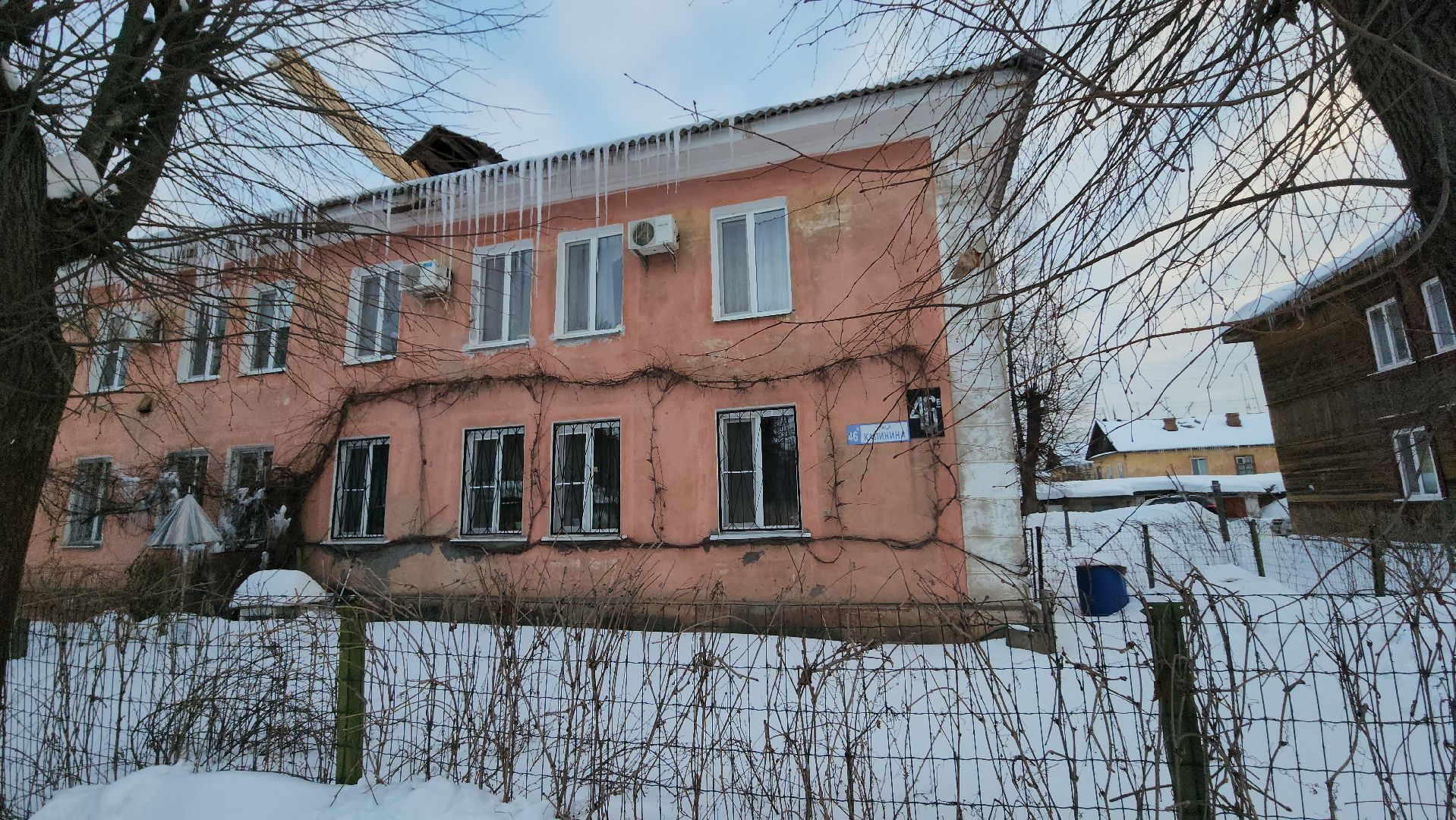 серпухов, замена кровли, жкх, улица калинина, стройка,