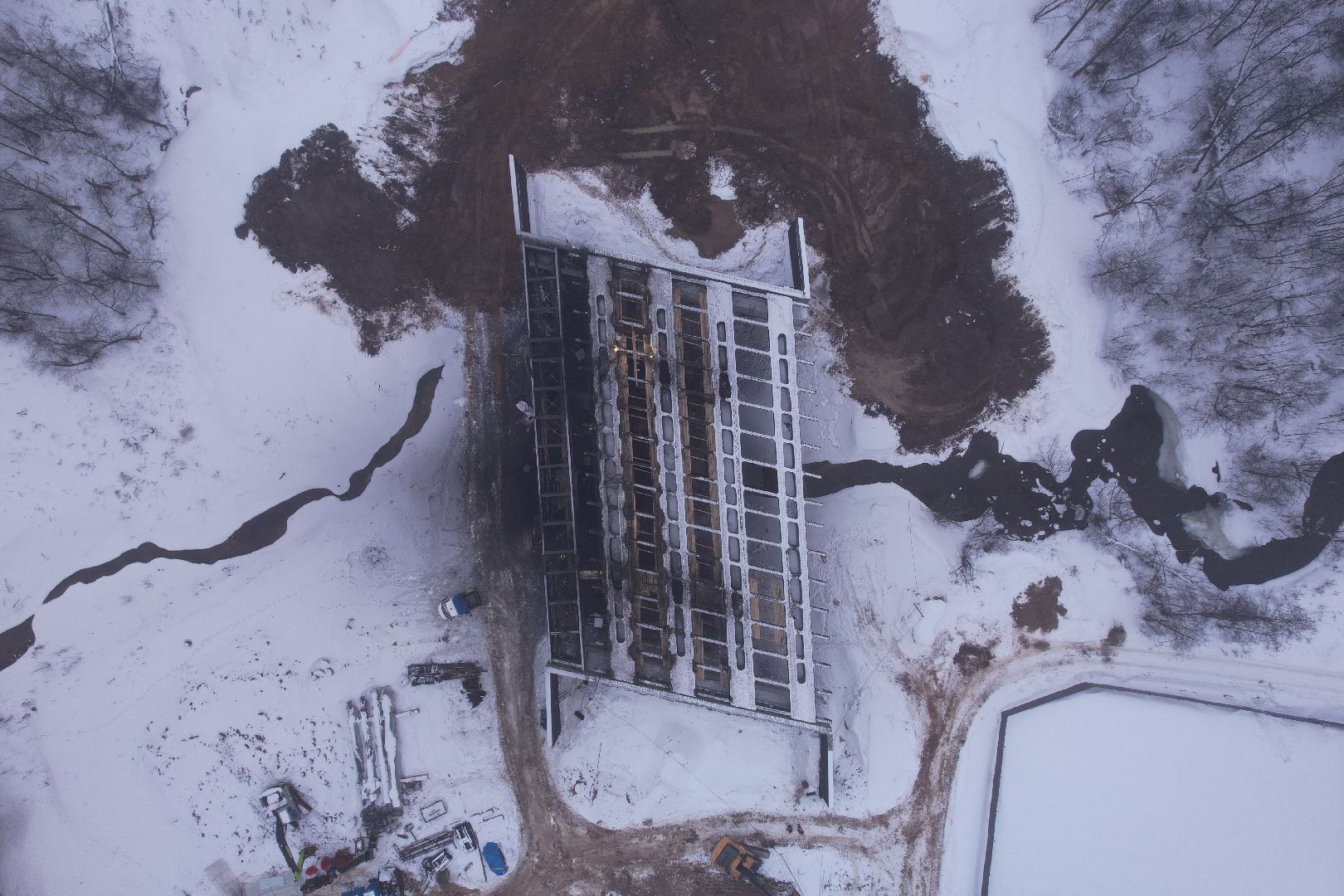 видео с коптера, дорога, вяземы,