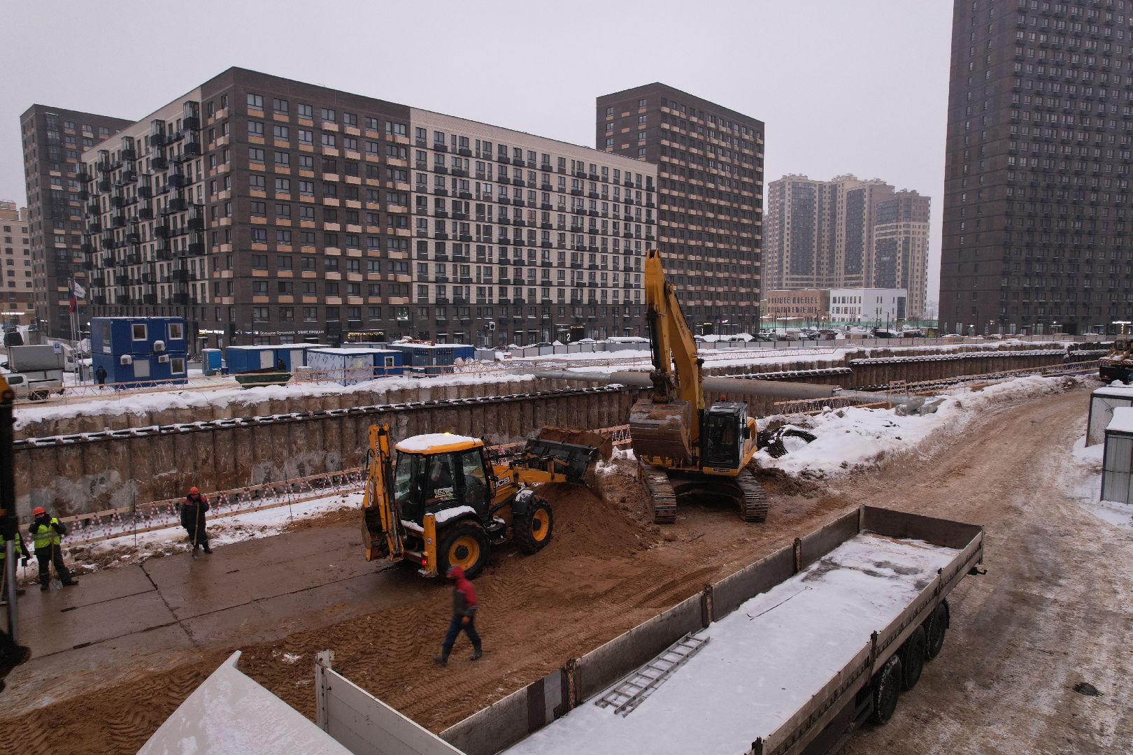 видео с коптера, тоннель, путилково,