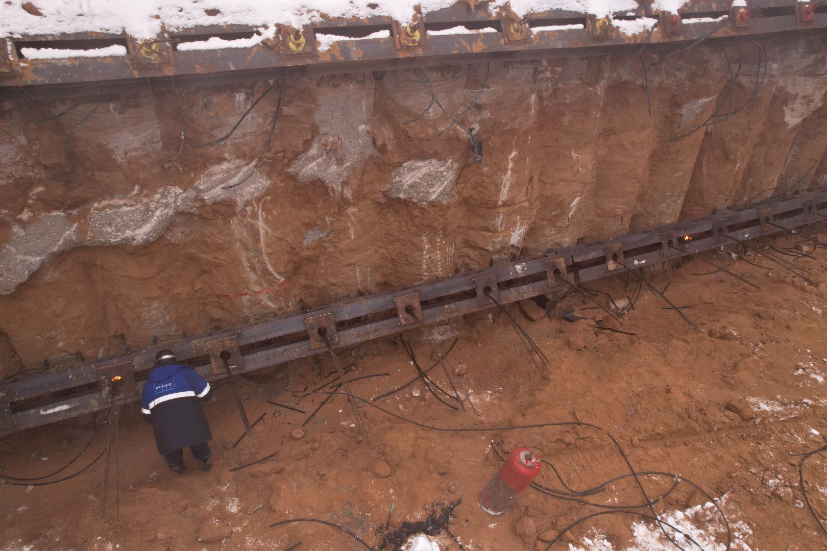 видео с коптера, тоннель, путилково,