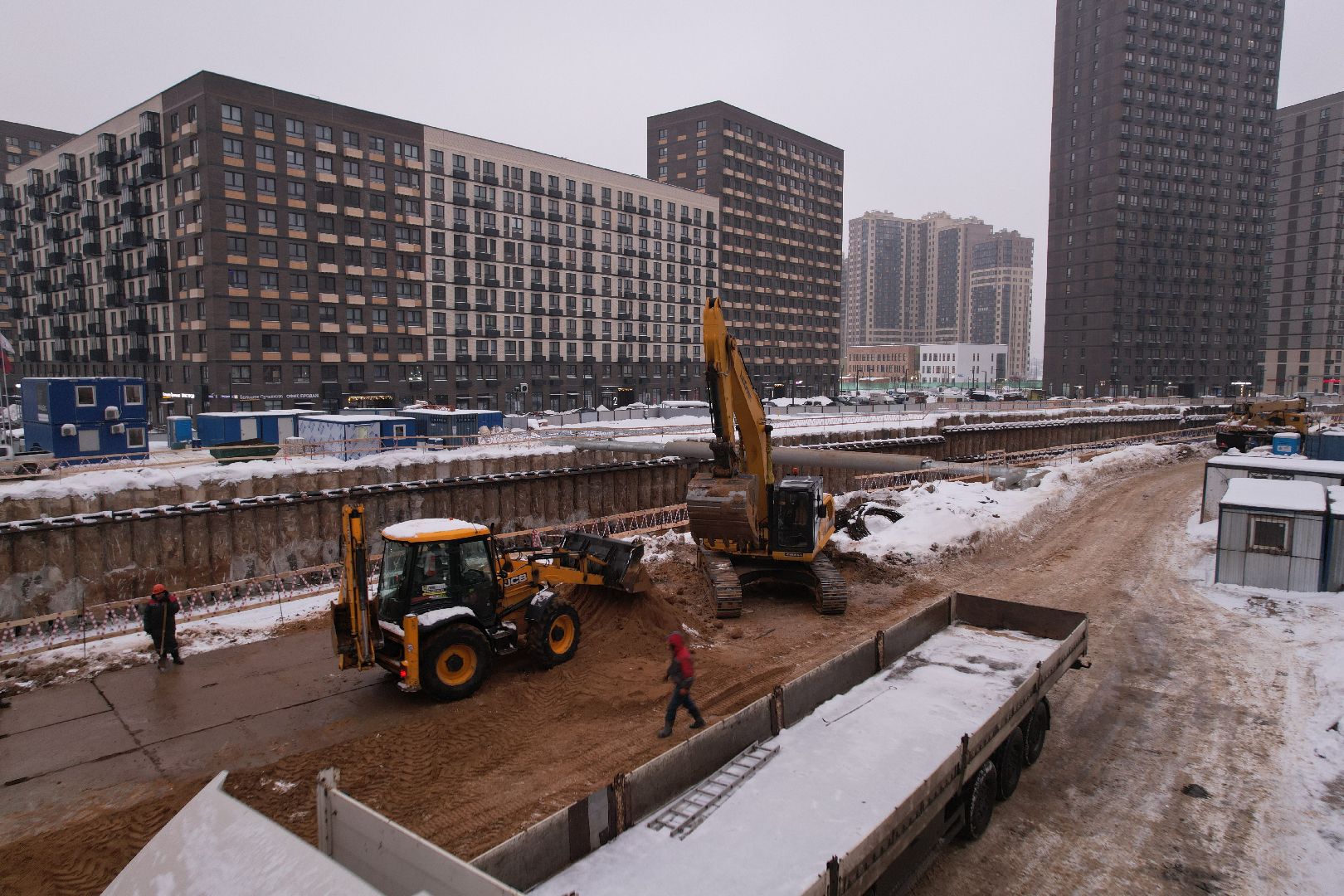 видео с коптера, тоннель, путилково,