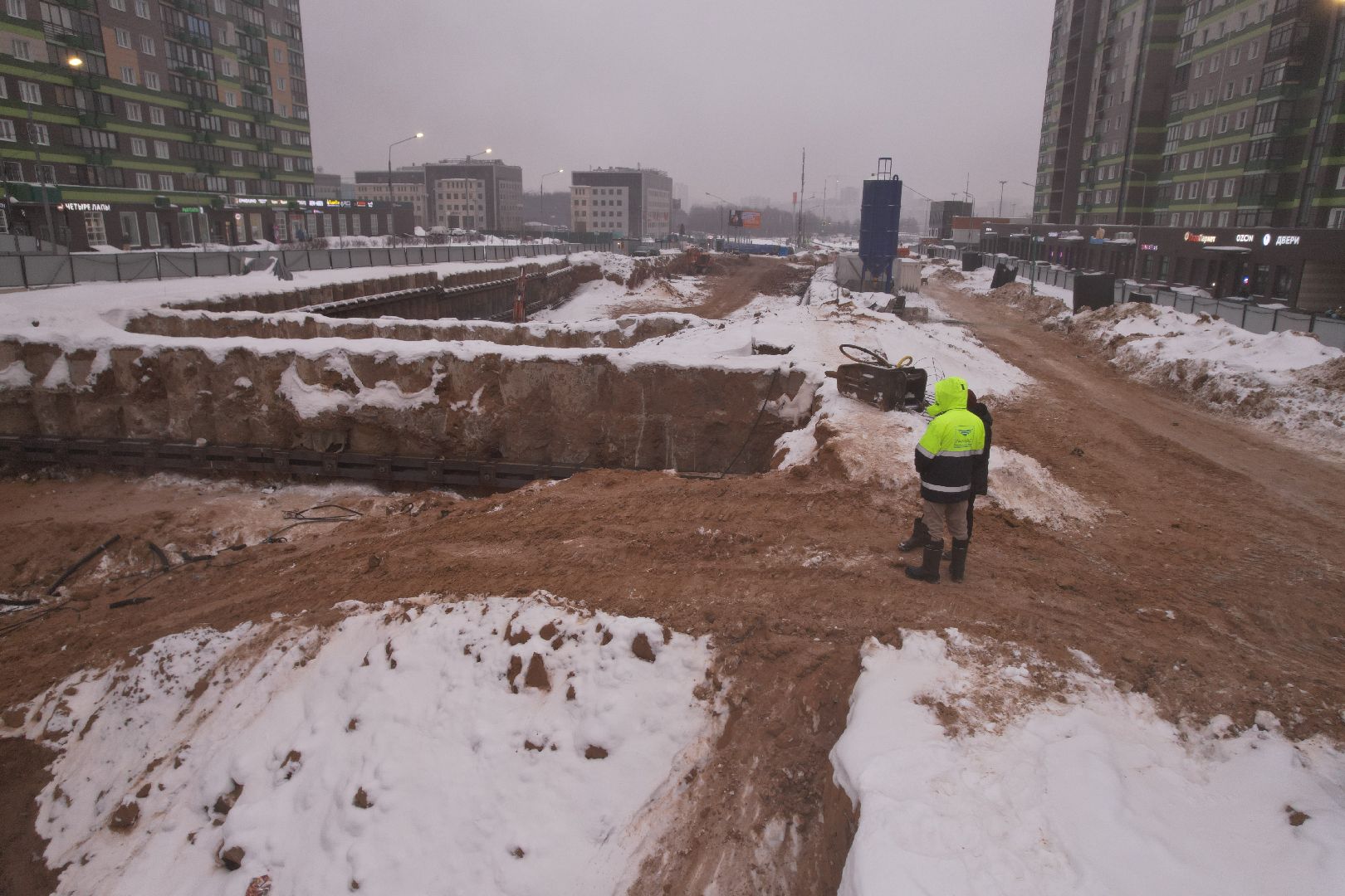 видео с коптера, тоннель, путилково,