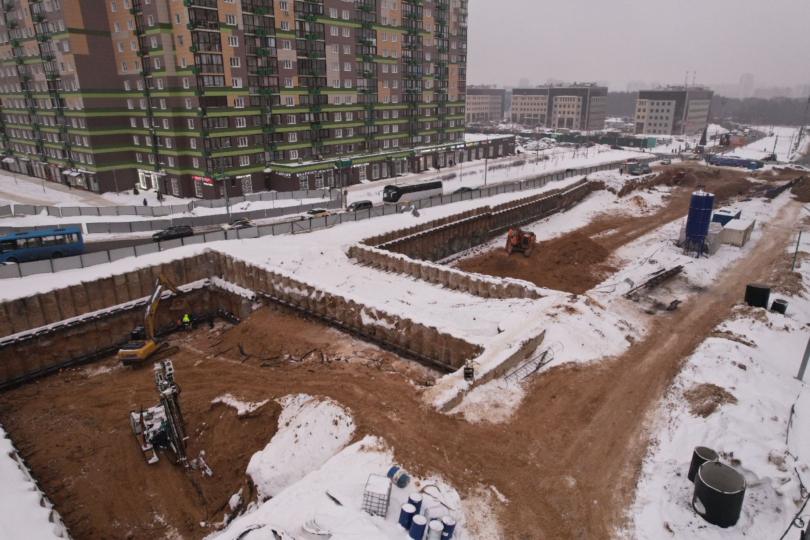 видео с коптера, тоннель, путилково,