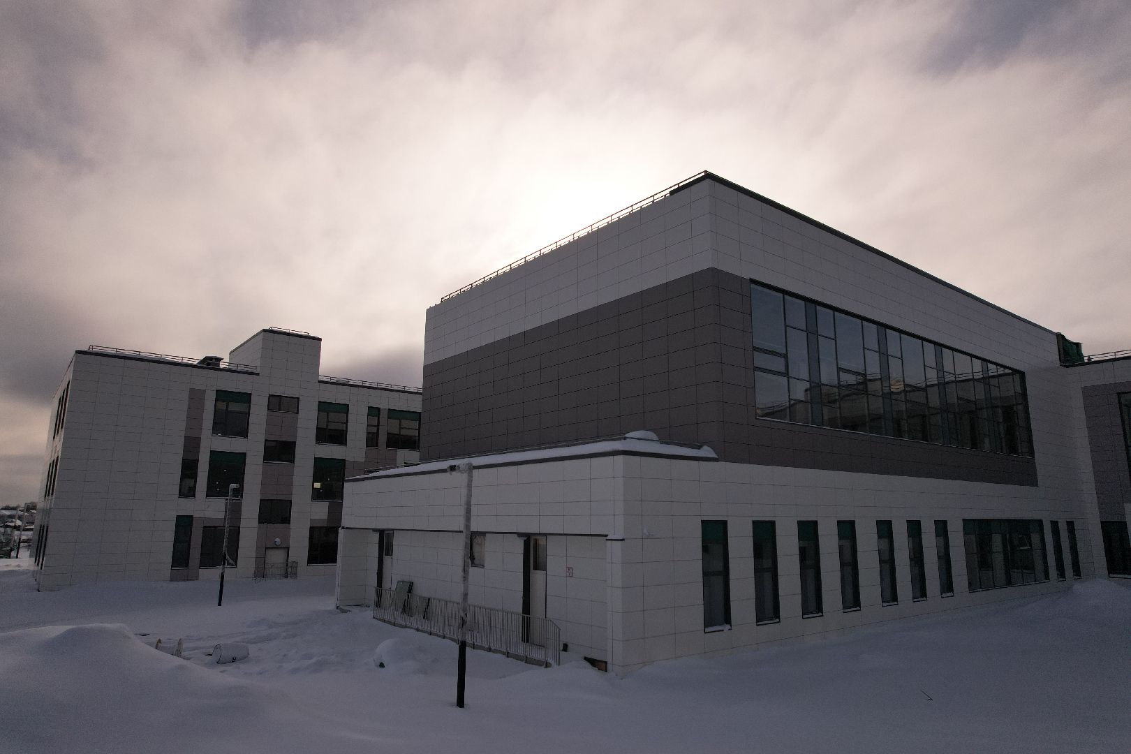 видео с коптера, школа,