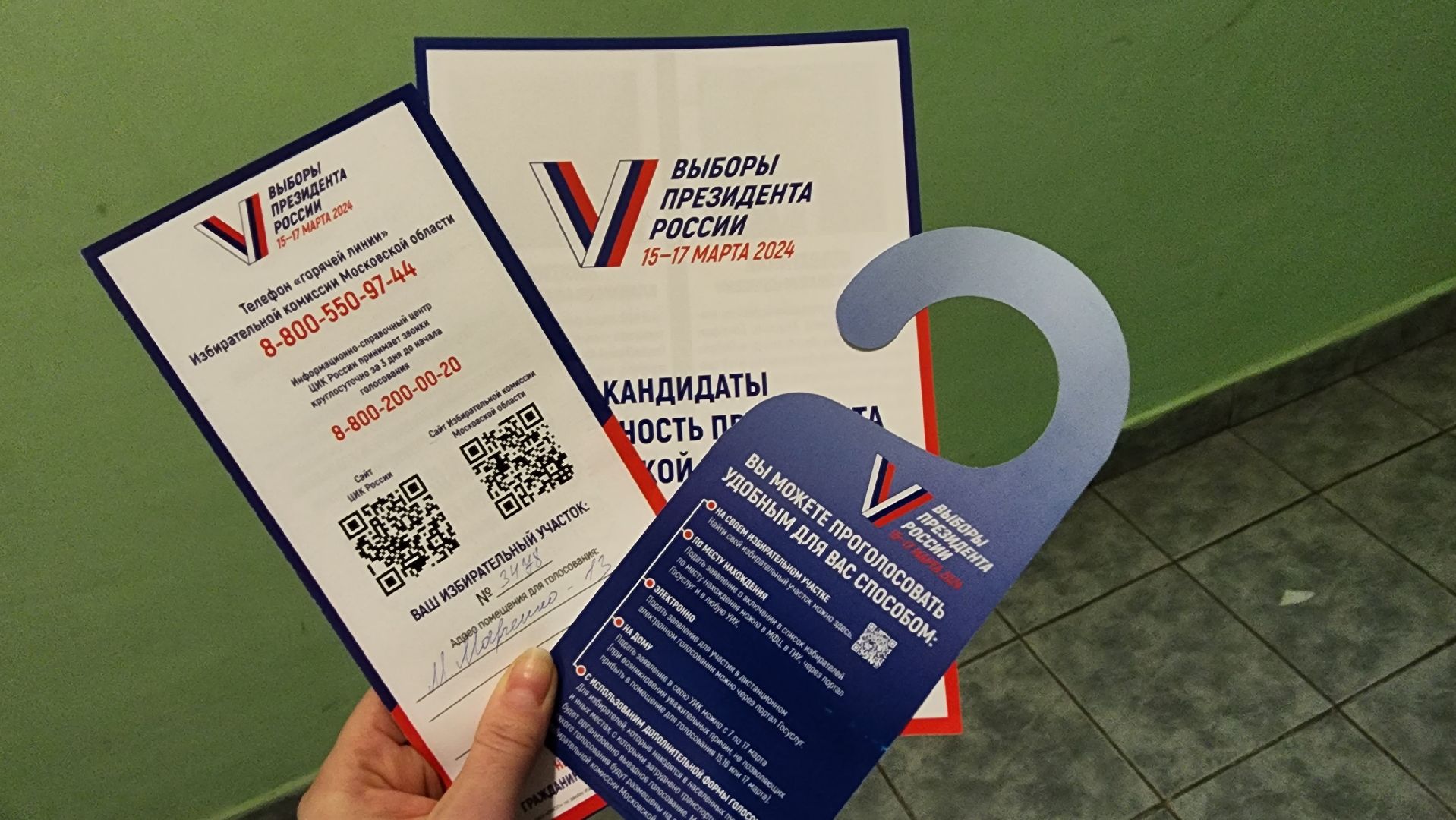 выборы, выборы президента 2024, информУИК, информаторы, Лосино-Петровский,
