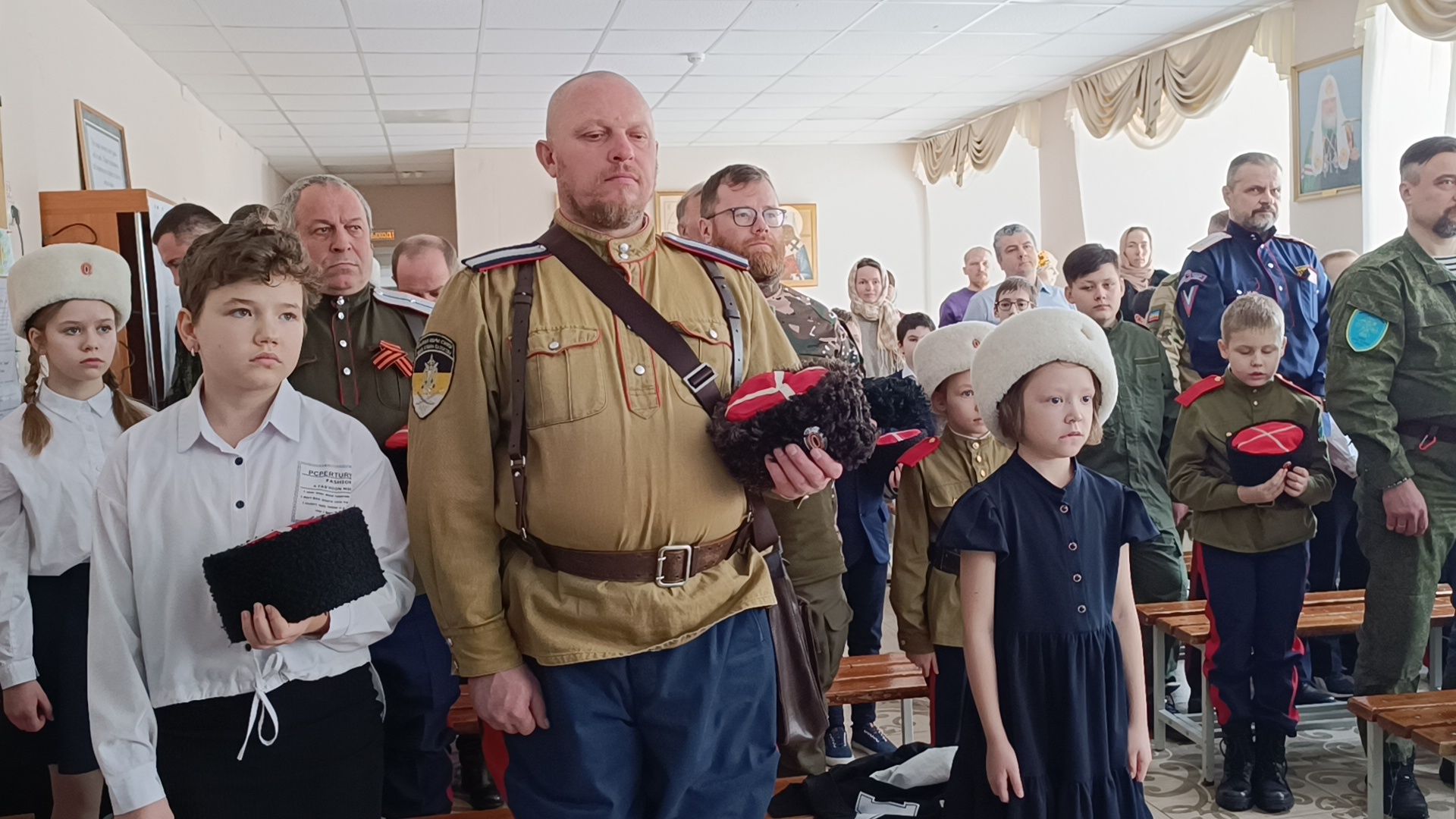 казаки, лобня, кадеты,