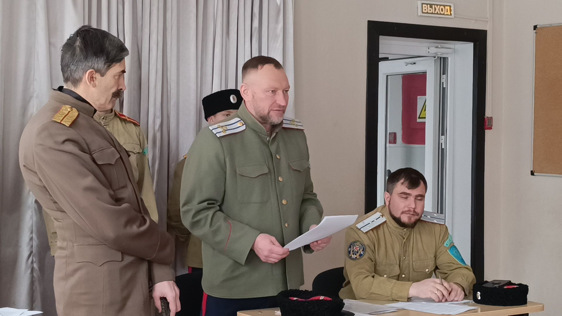 казаки, лобня, кадеты,