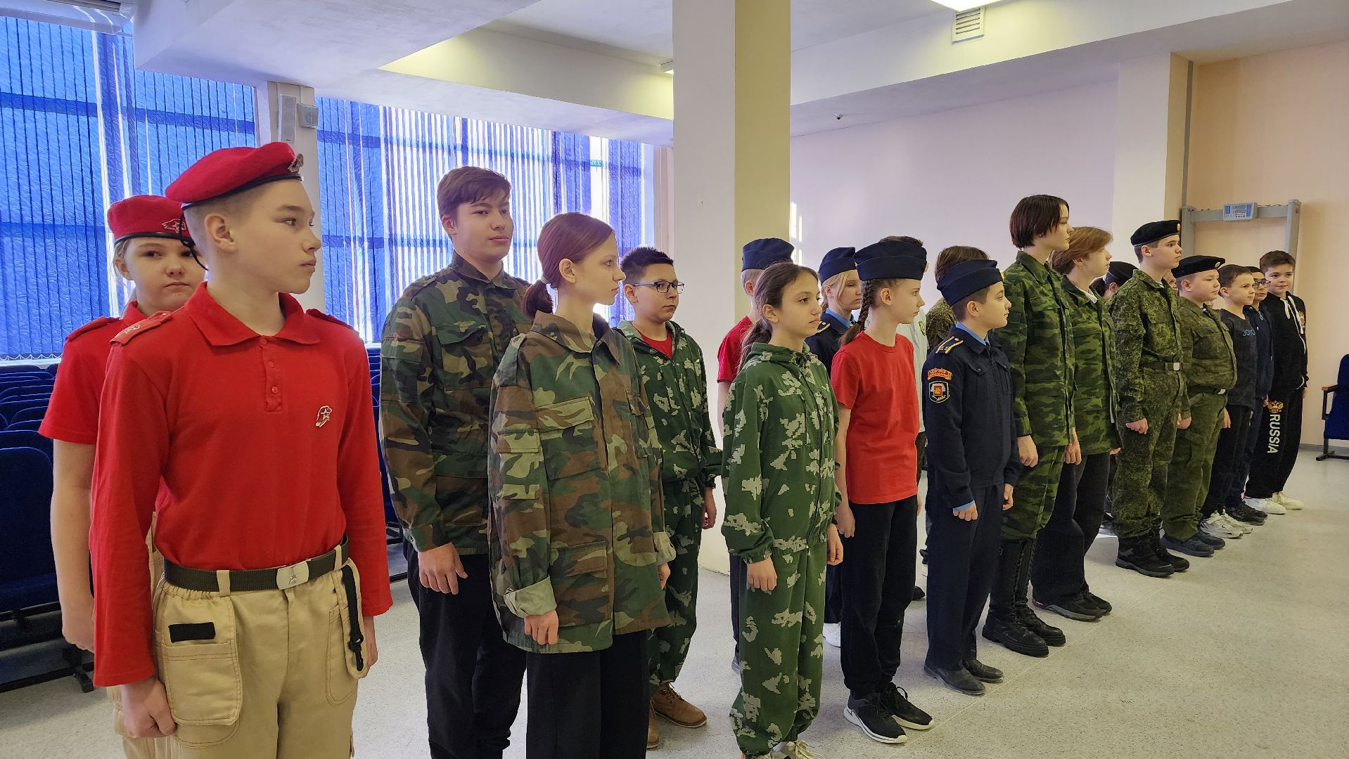 военно-патриотическая игра, юнармейцы, дети, Лосино-Петровский,