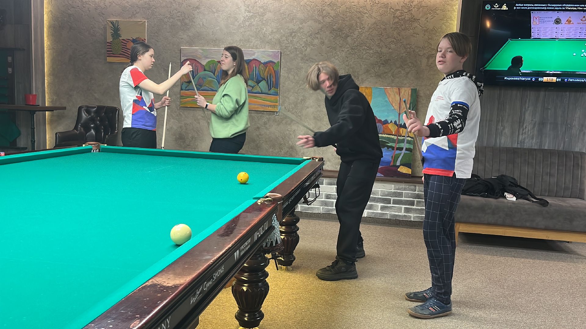 бильярд, турнир по бильярду, молодежь, волонтеры, движение первых, волонтеры подмосковья, молодая гвардия,