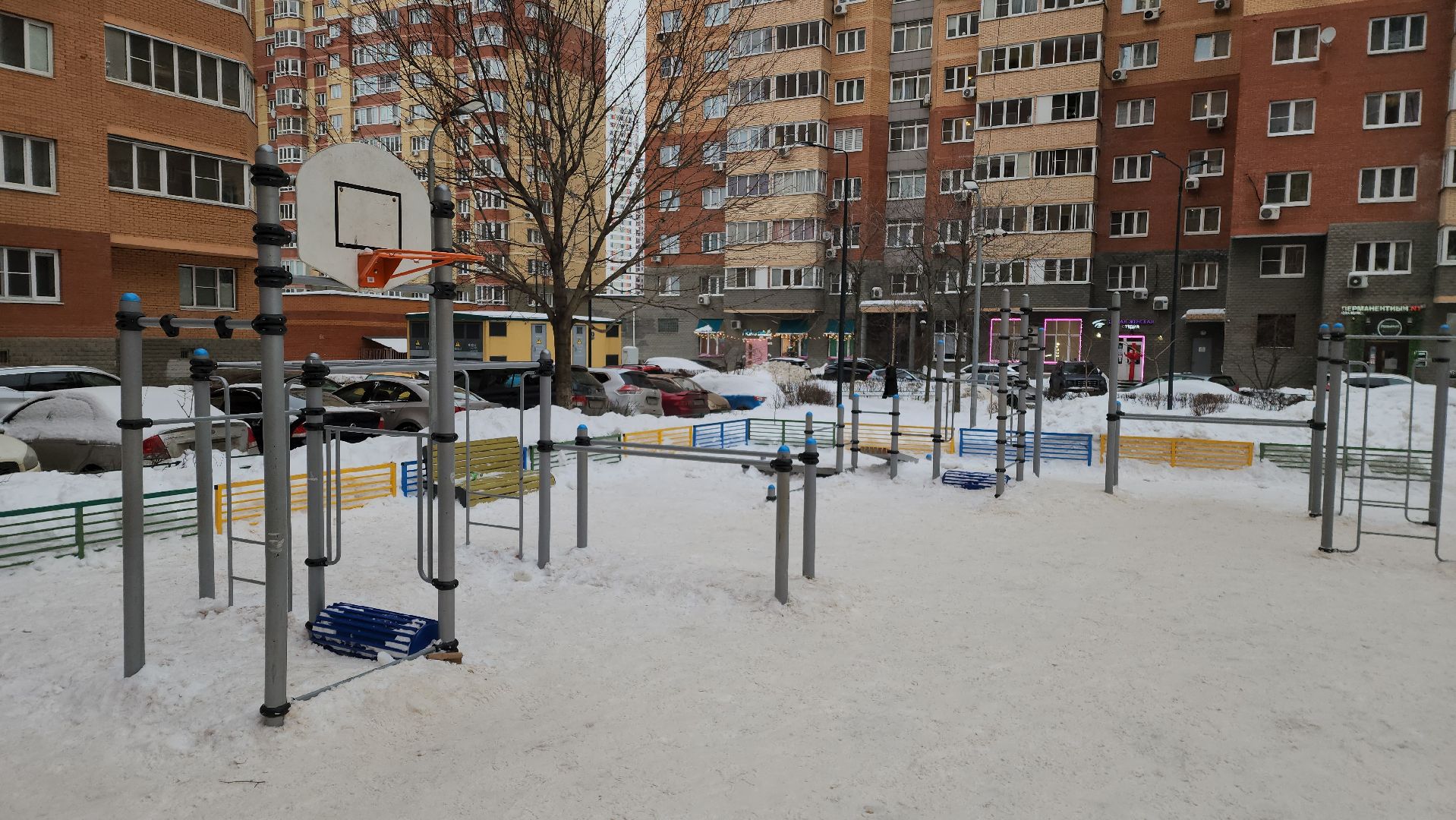 уборка снега,детские площадки,