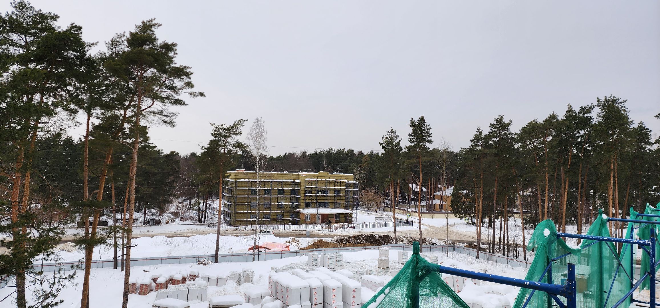 раменское, строительство, поликлиника на Высоковольтной,