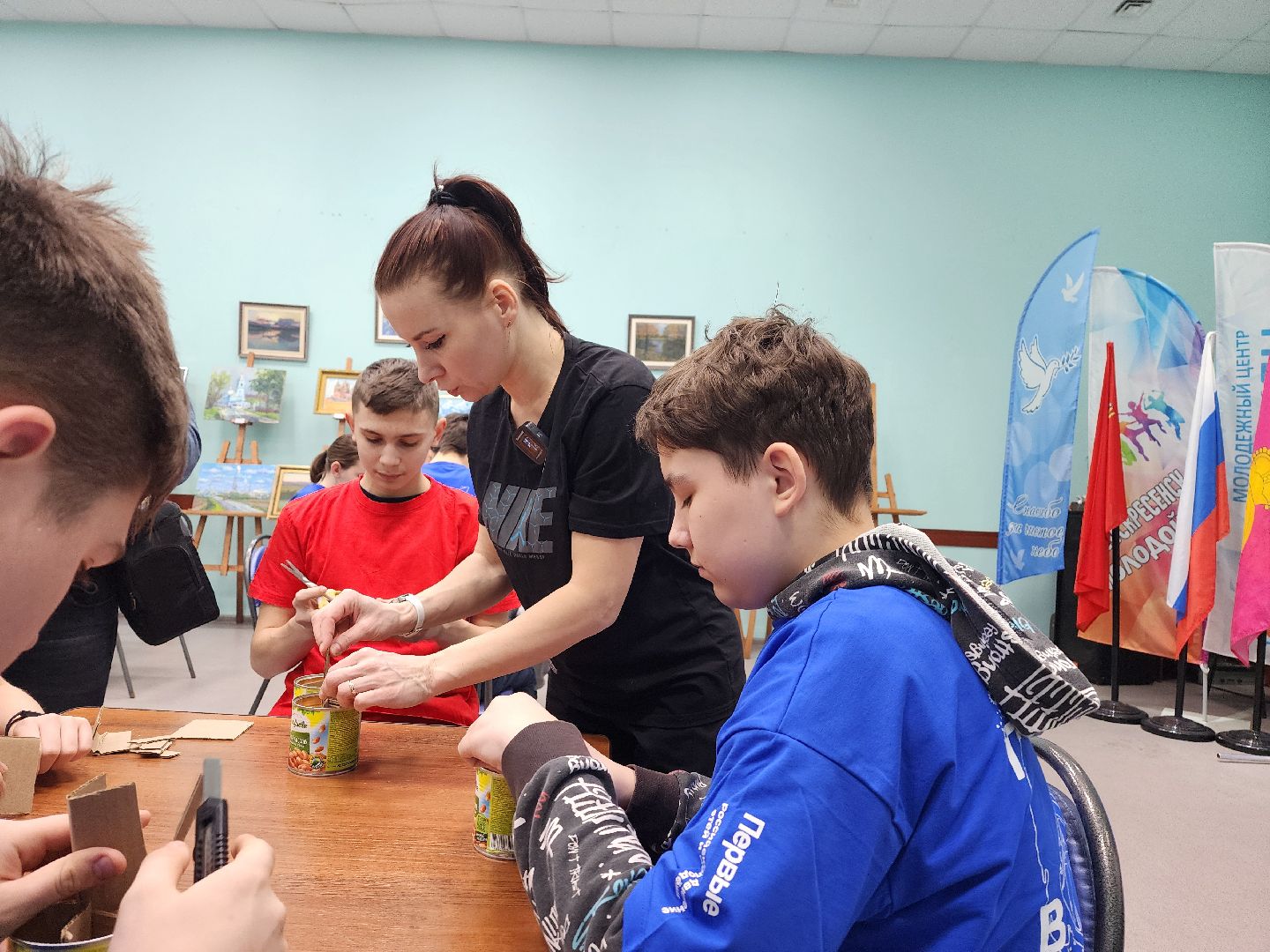 воскресенск, сво, окопные свечи, молодежь,