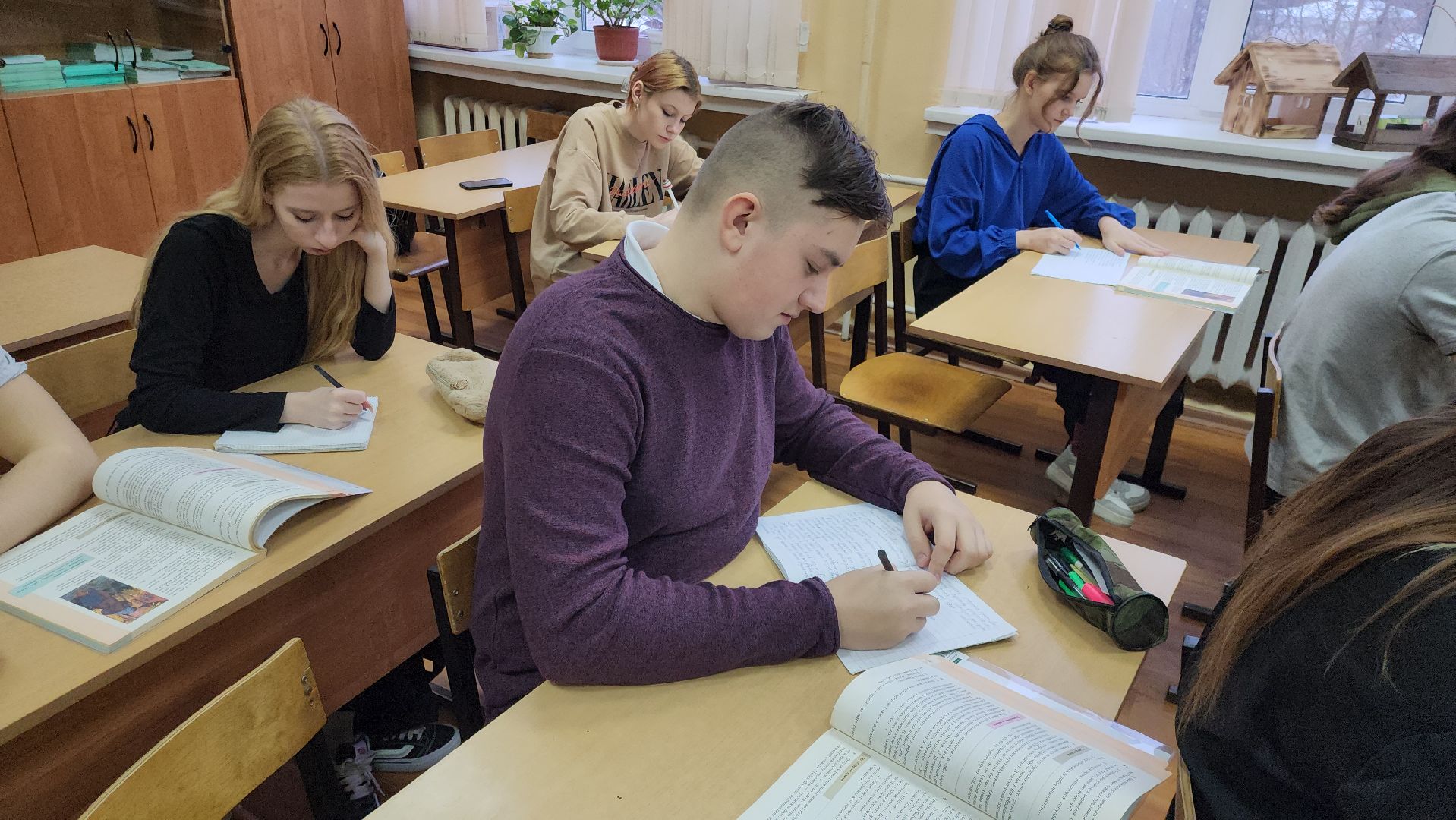 Живое письмо, школьники, школа, руза, рузский городской округ, московская область, подмосковье,