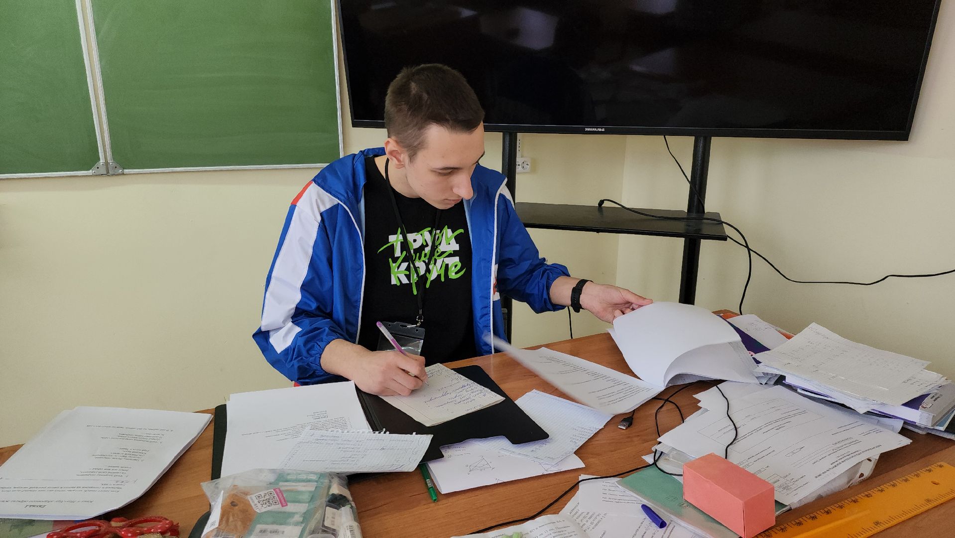 снежный десант, профориентация, профориентация для школьников, школьники, руза, рузский городской округ, московская область,