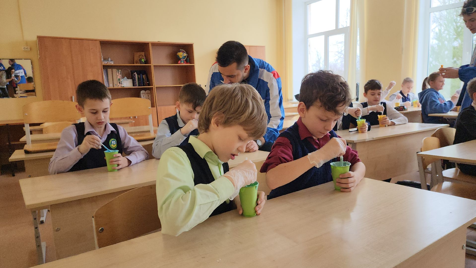 снежный десант, профориентация, профориентация для школьников, школьники, руза, рузский городской округ, московская область,