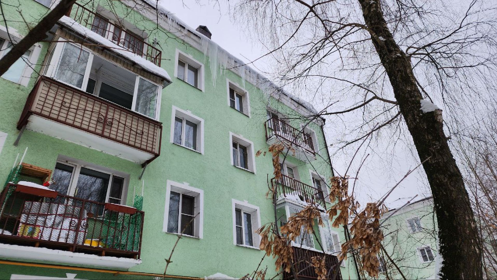 жкх, очистка кровли, Лосино-Петровский,