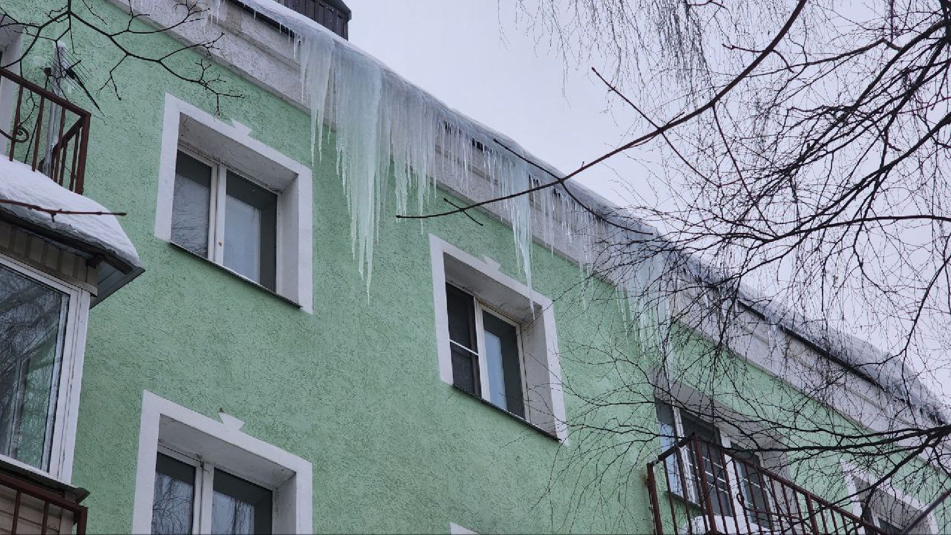 жкх, очистка кровли, Лосино-Петровский,