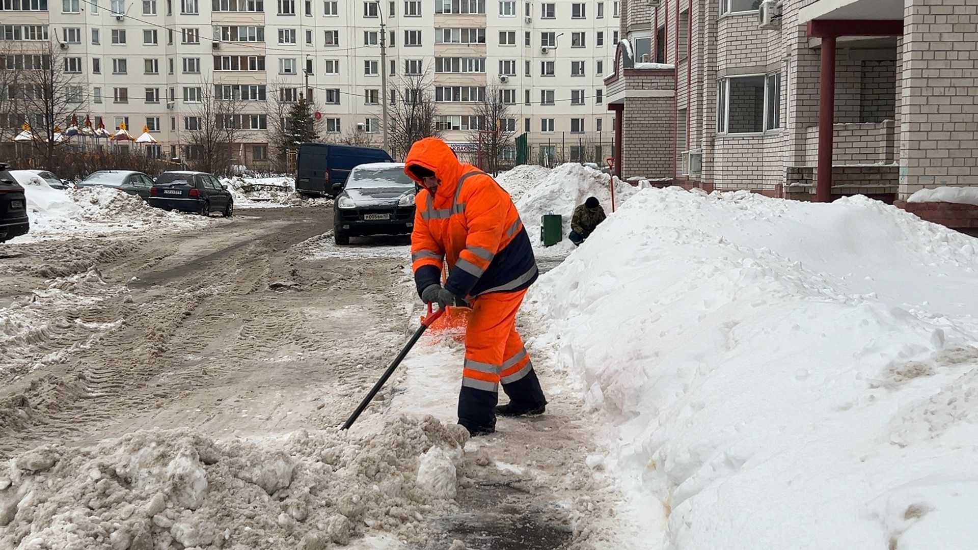 Солнечногорск, Уборка снега, Дворы, Мониторинг, Специалисты,