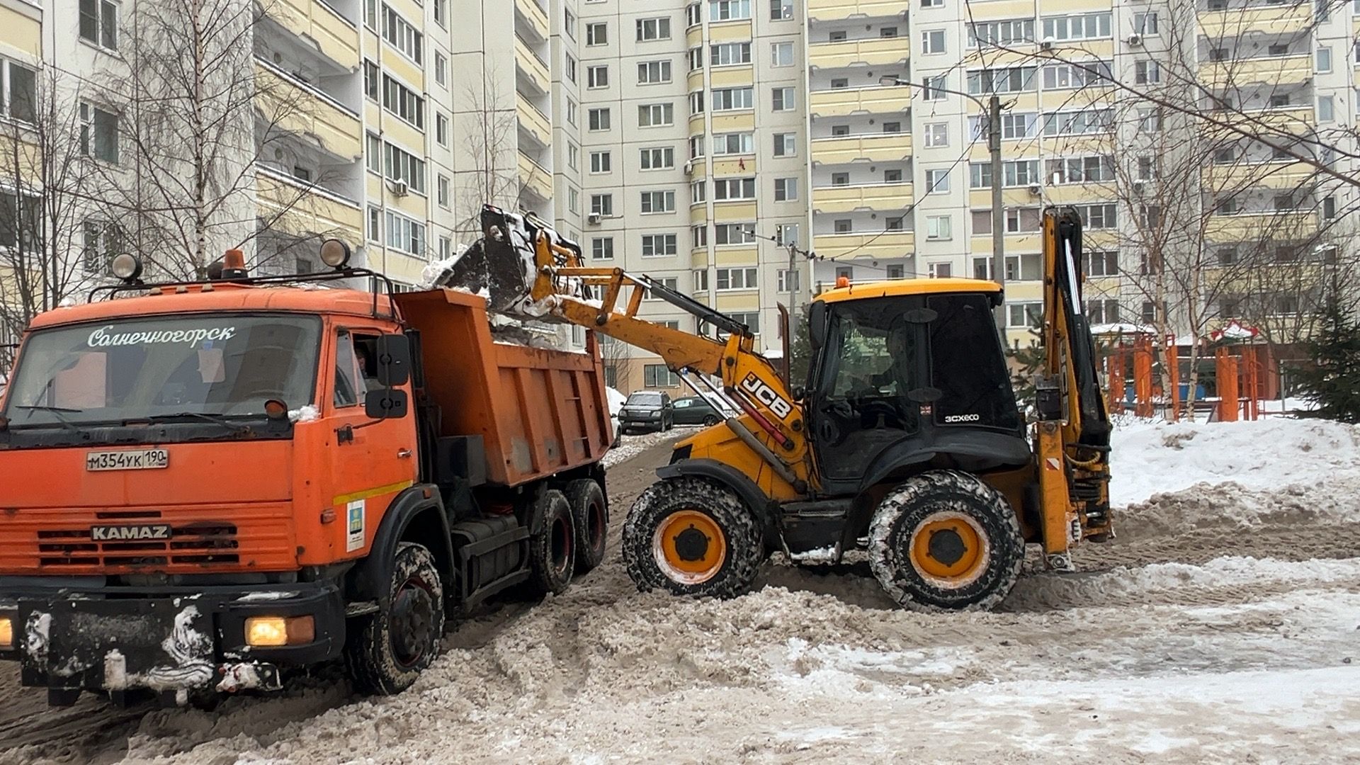 Солнечногорск, Уборка снега, Дворы, Мониторинг, Специалисты,