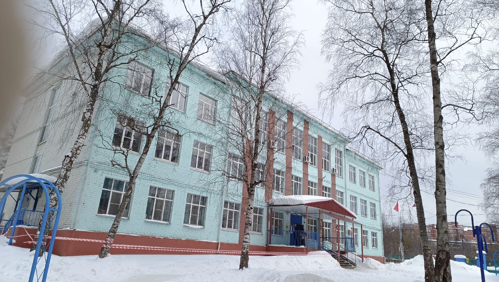 строительство, лобня, поликлиника, детский сад, школа,