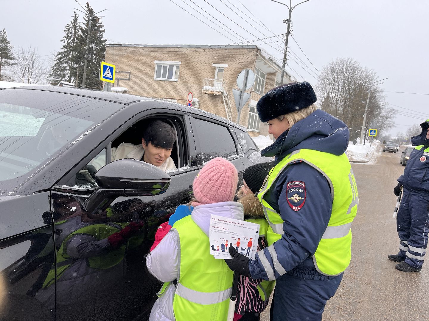 шаховская, гибдд, госавтоинспекция, акции, 23 февраля,