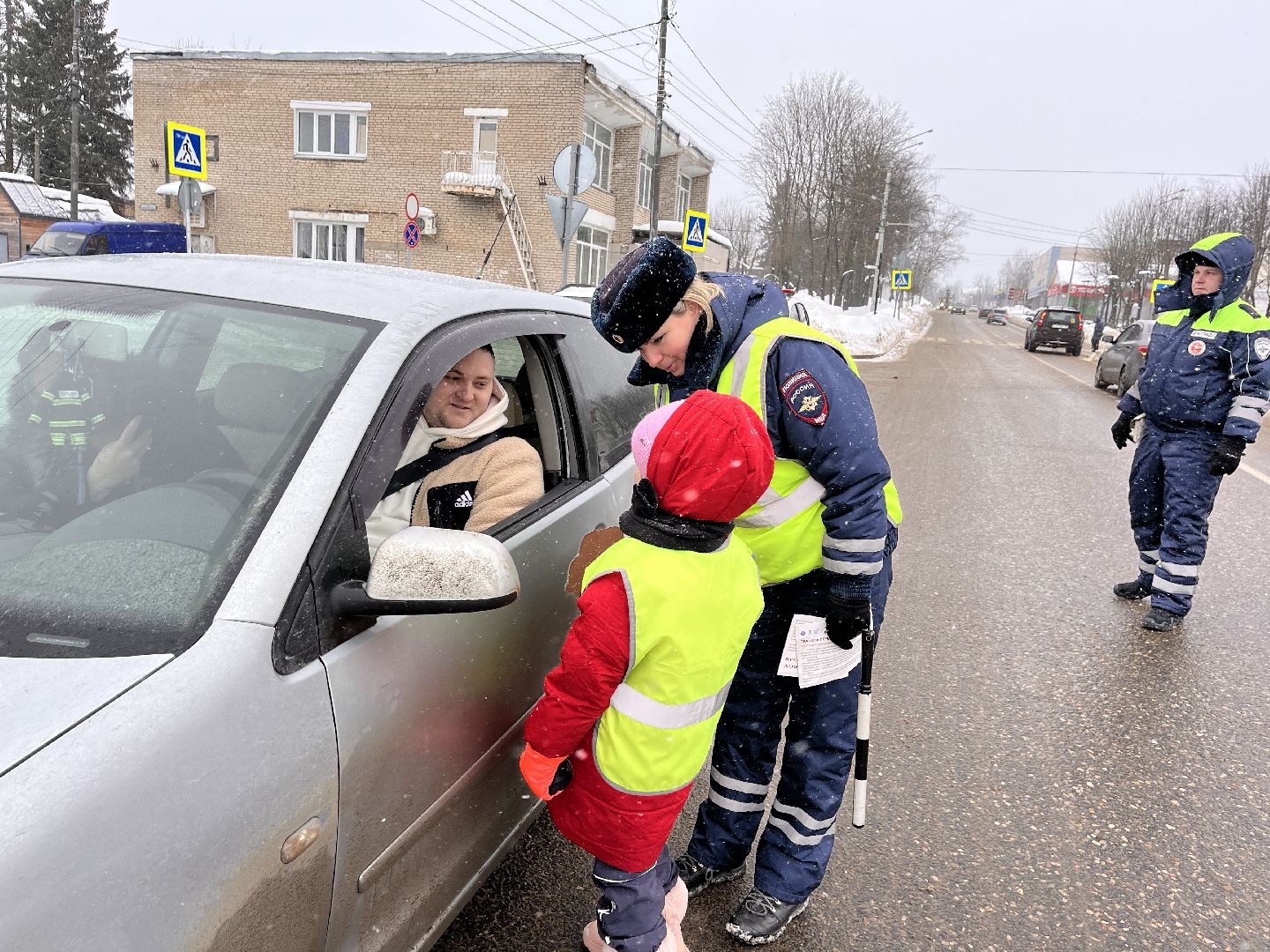 шаховская, гибдд, госавтоинспекция, акции, 23 февраля,