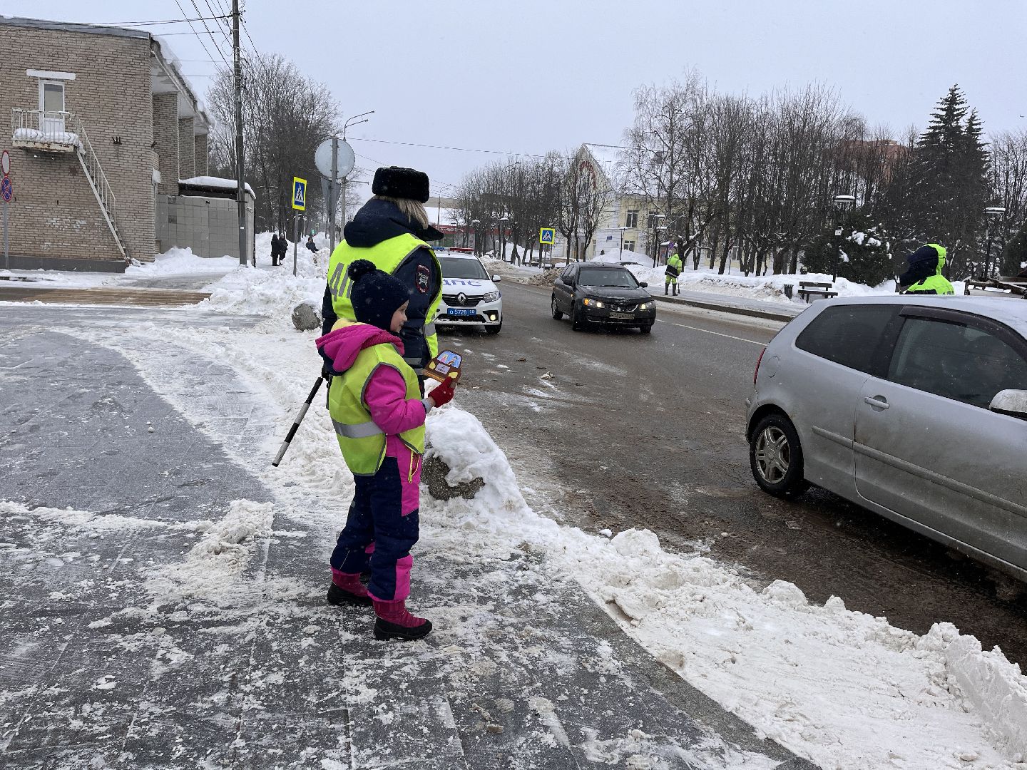 шаховская, гибдд, госавтоинспекция, акции, 23 февраля,