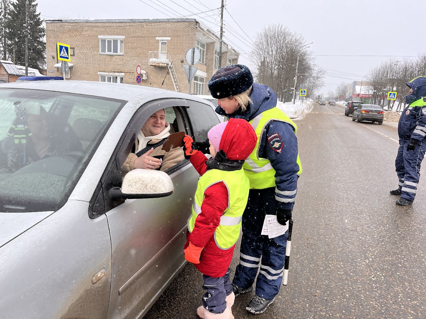 шаховская, гибдд, госавтоинспекция, акции, 23 февраля,