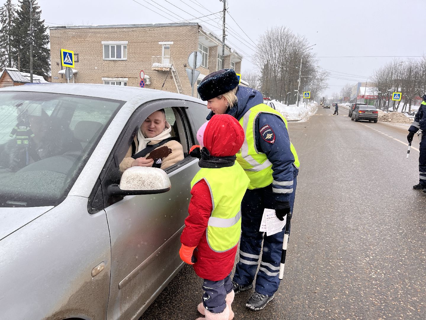 шаховская, гибдд, госавтоинспекция, акции, 23 февраля,