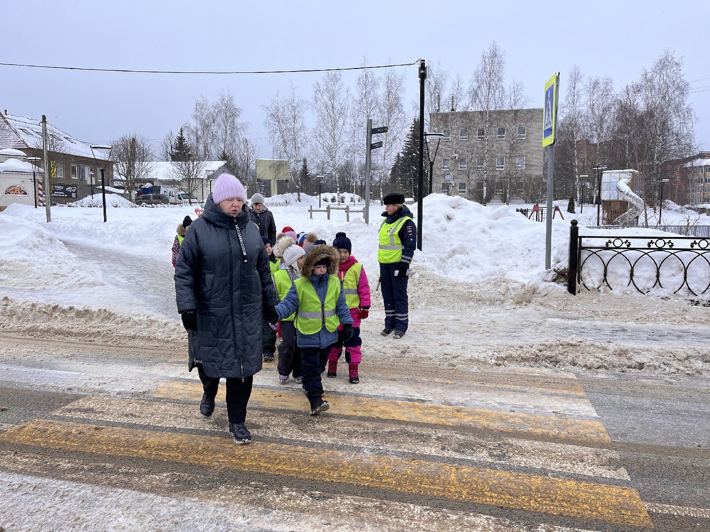 шаховская, госавтоинспекторы, дети, правила дорожного движения,