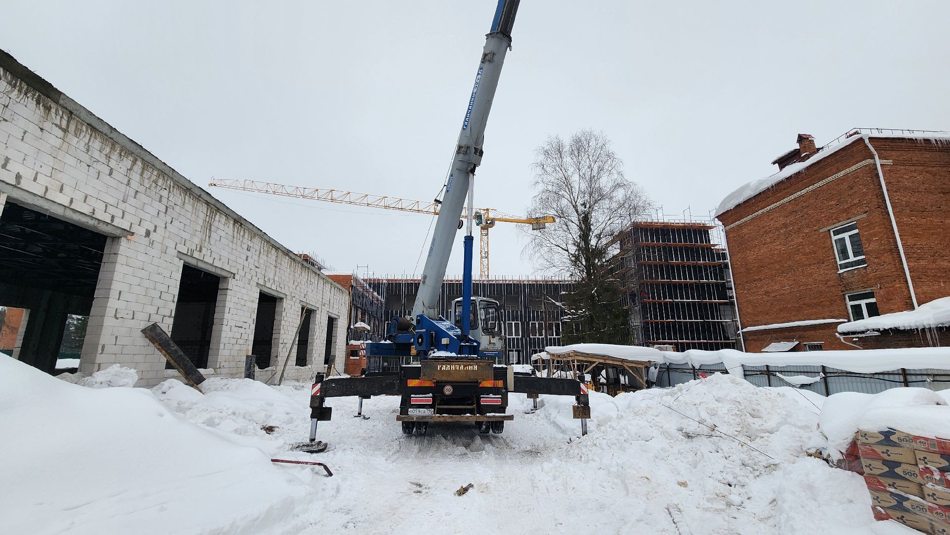 Солнечногорск, строительство, Поварово, школа,