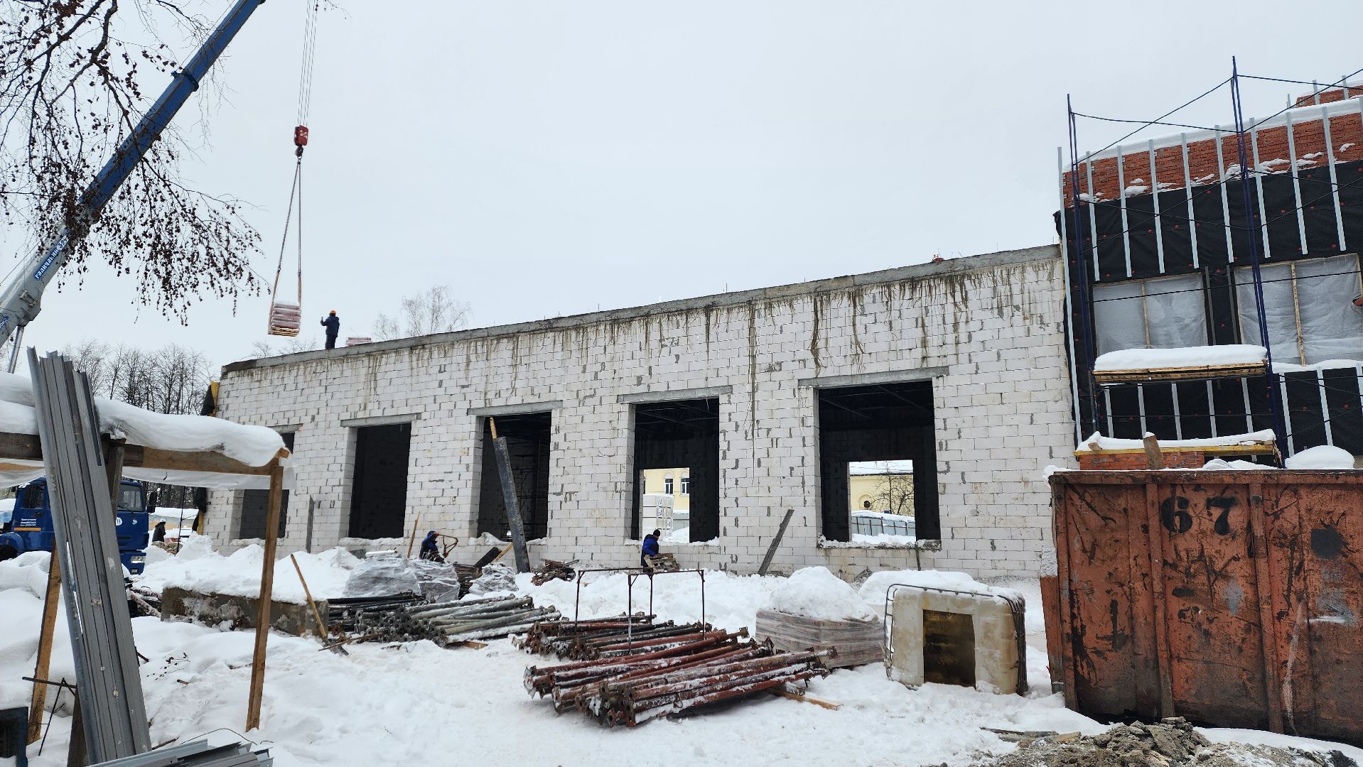 Солнечногорск, строительство, Поварово, школа,