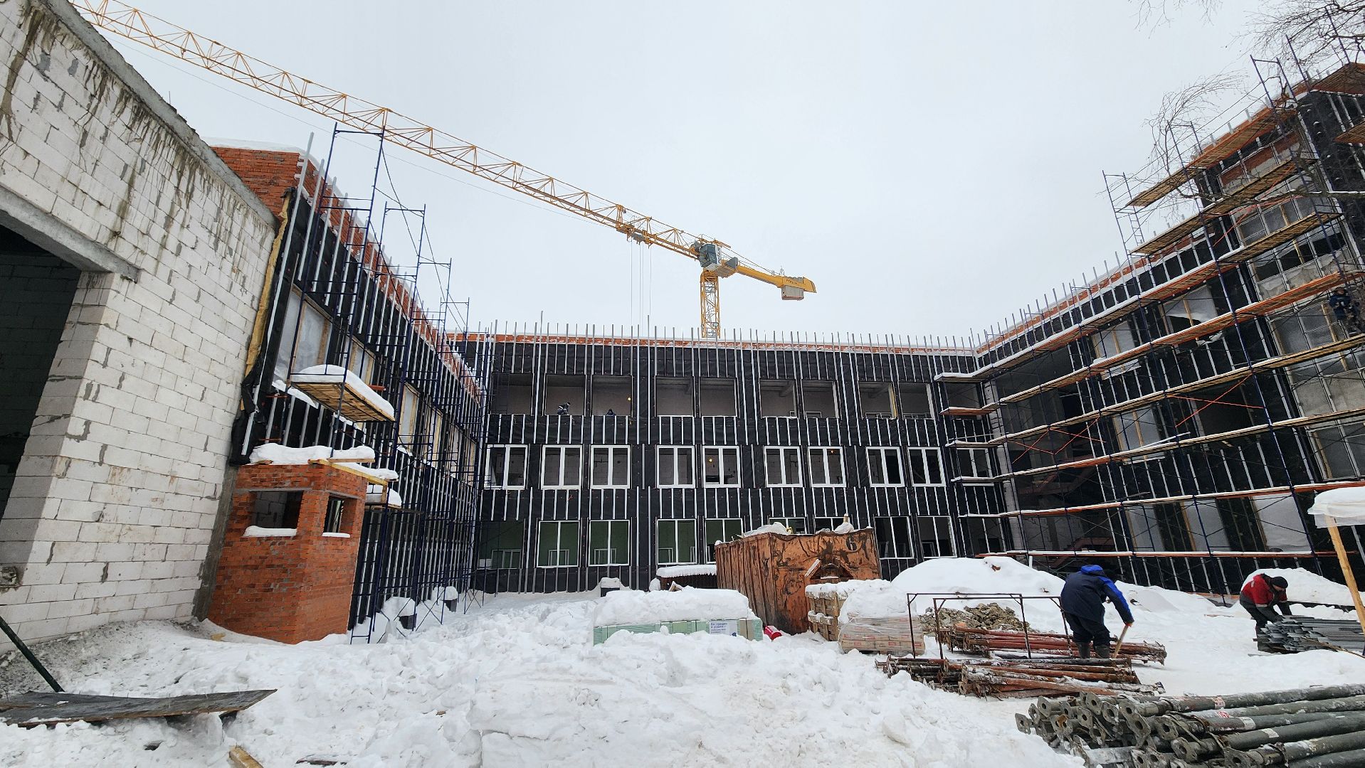 Солнечногорск, строительство, Поварово, школа,