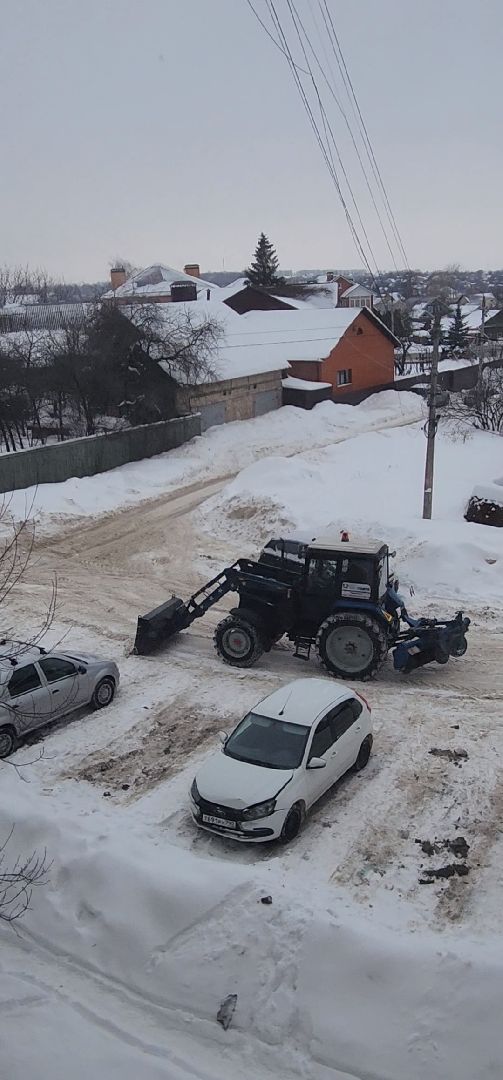 Коломна, уборка снега, жкх,