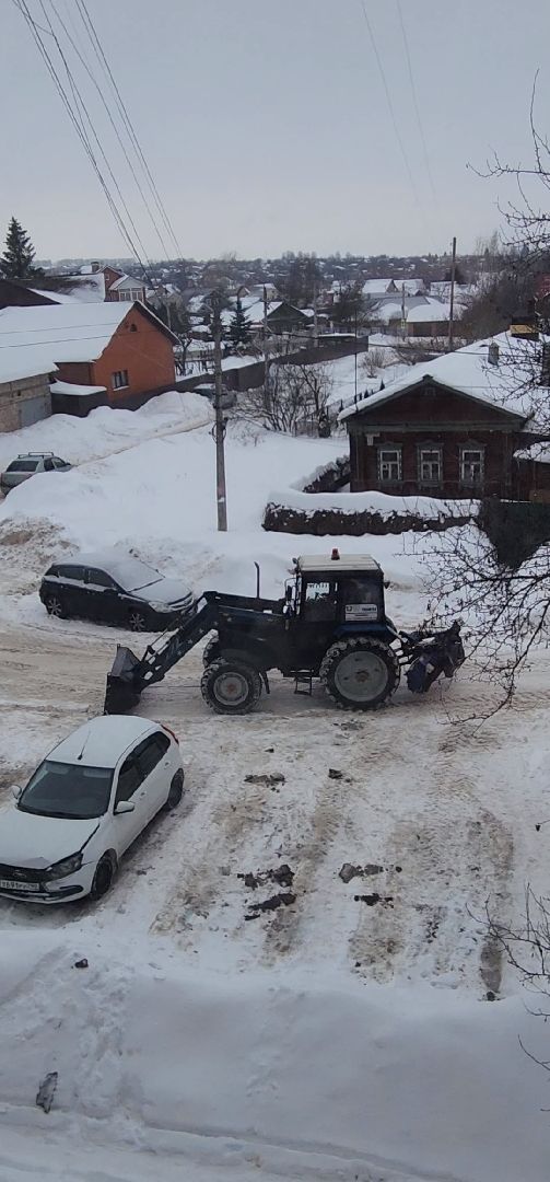Коломна, уборка снега, жкх,