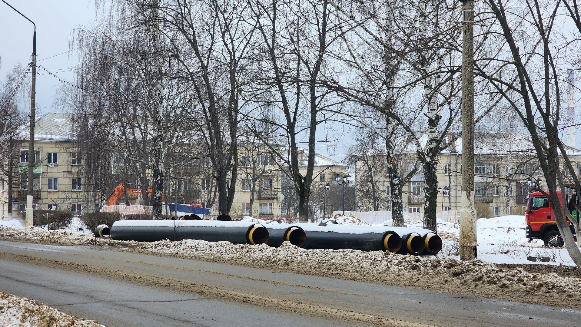 кашира, жкх, теплосети, отопление, горячая вода, реконструкция, трубы,