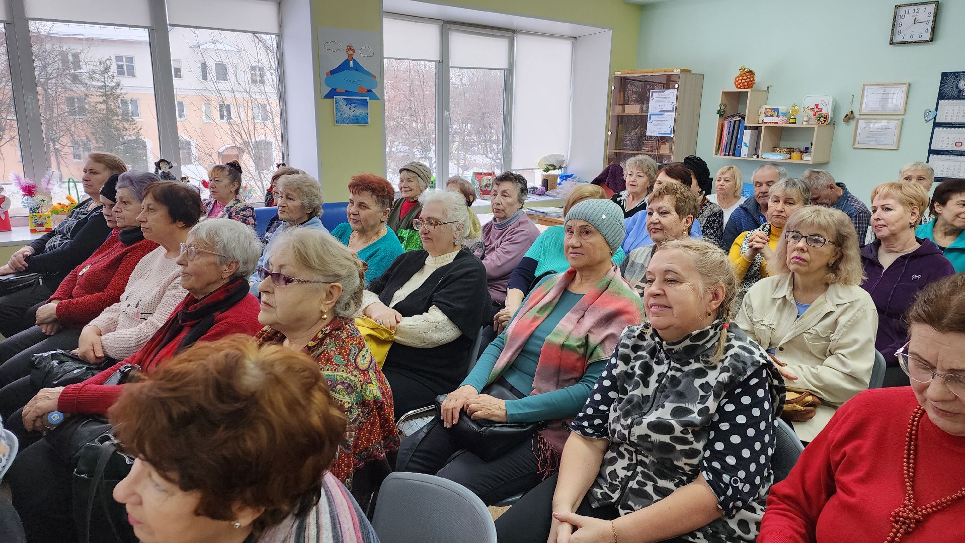 Подмосковье, Городской округ Пушкинский, Ивантеевка, активное долголетие,23 февраля,