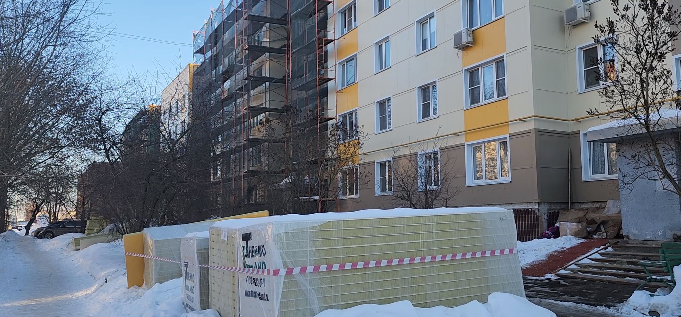 дом, ремонт, фасад