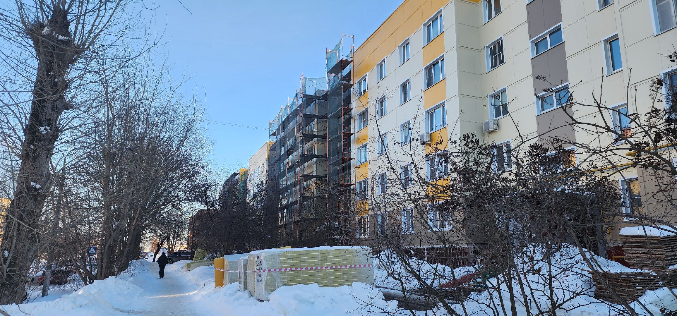 дом, ремонт, фасад