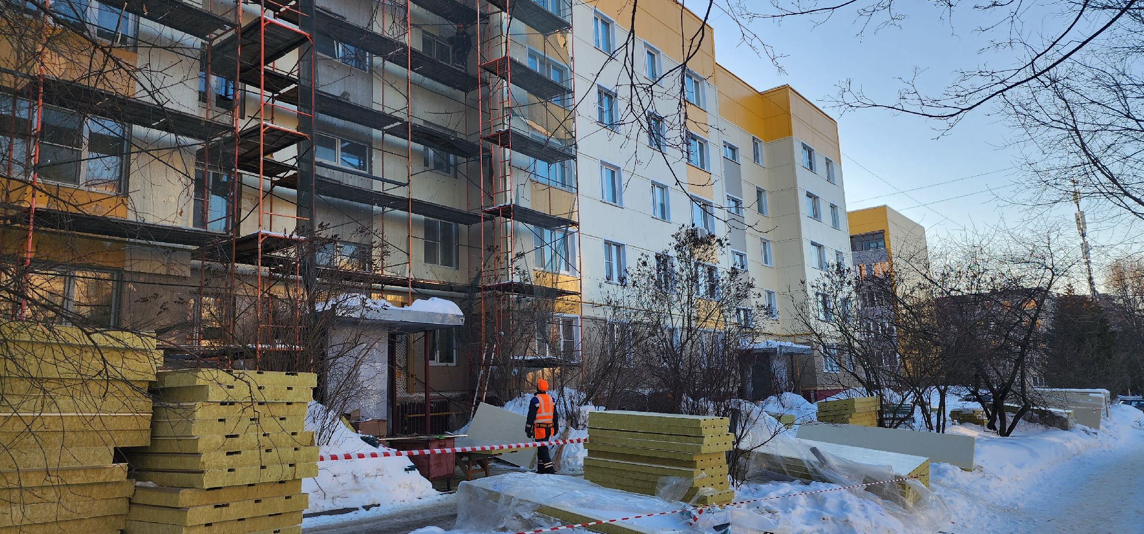 дом, ремонт, фасад