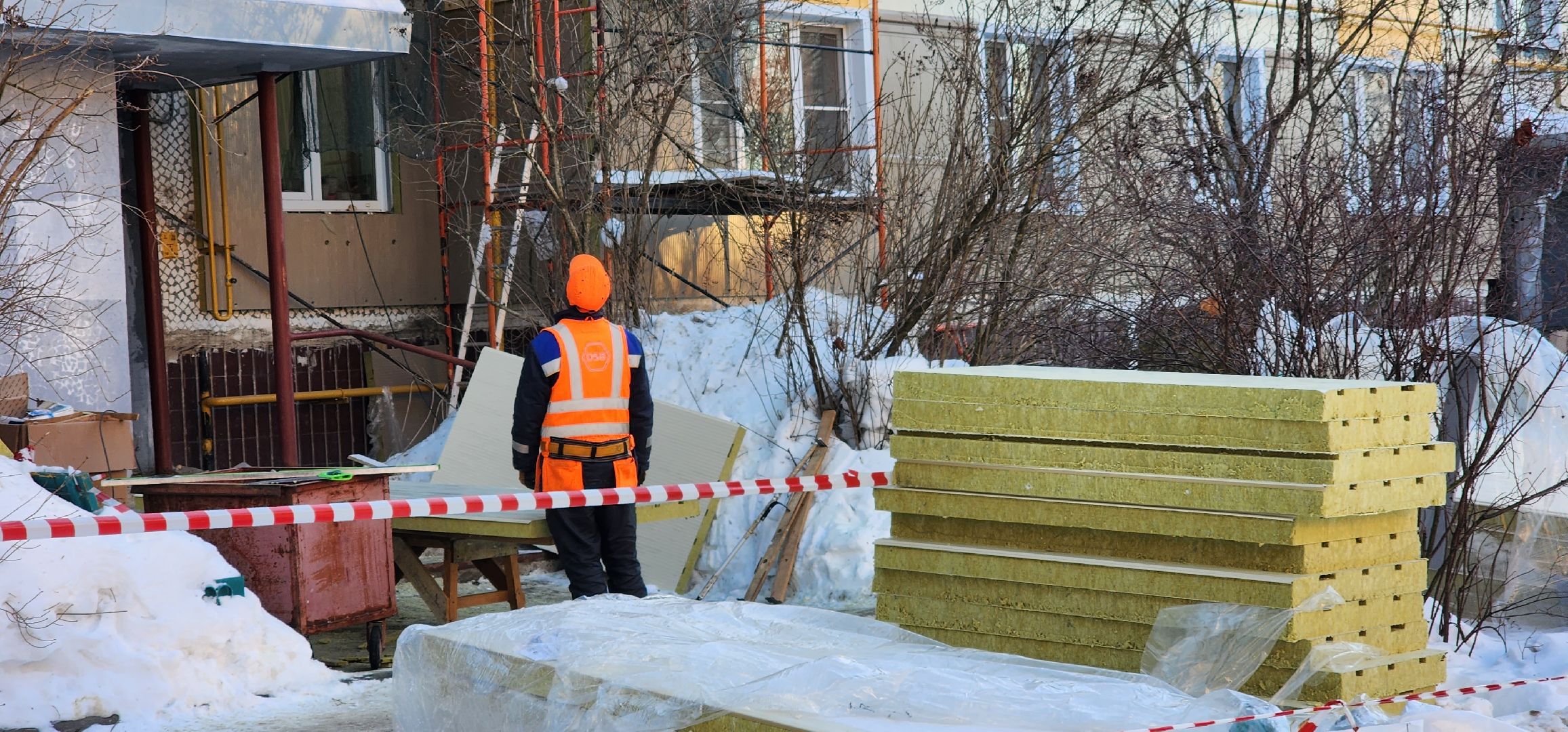 дом, ремонт, фасад