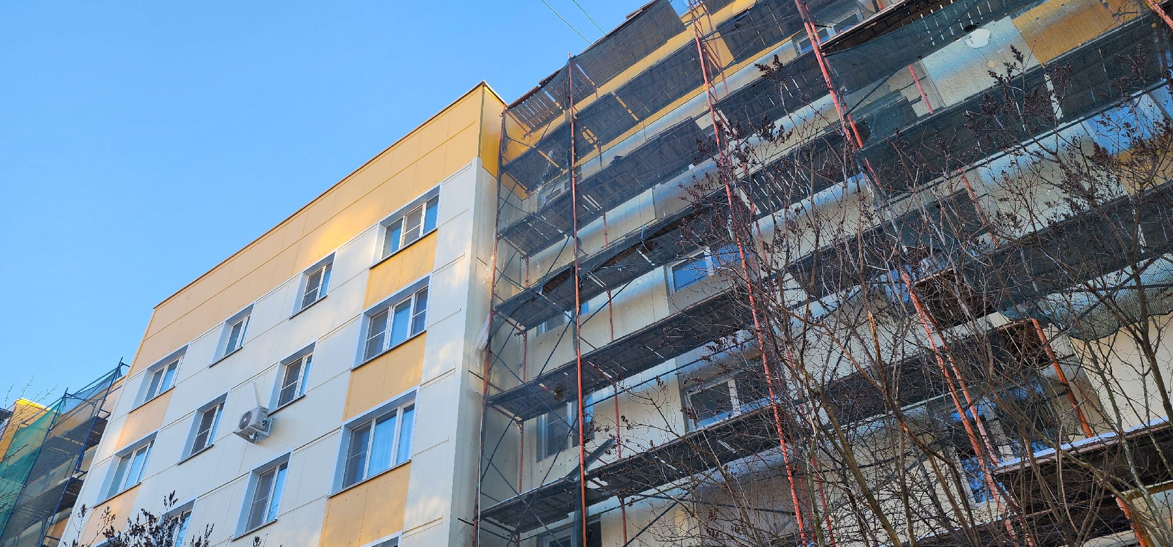 дом, ремонт, фасад