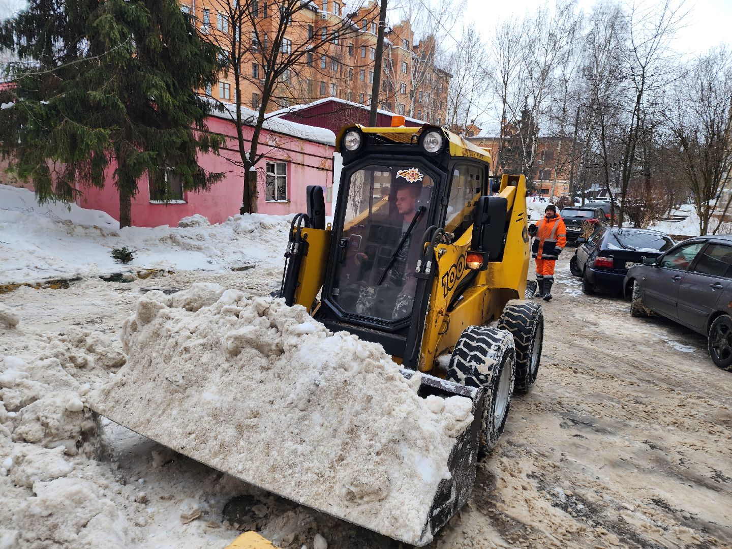 Звенигород, ЖКХ, Уборка снега,