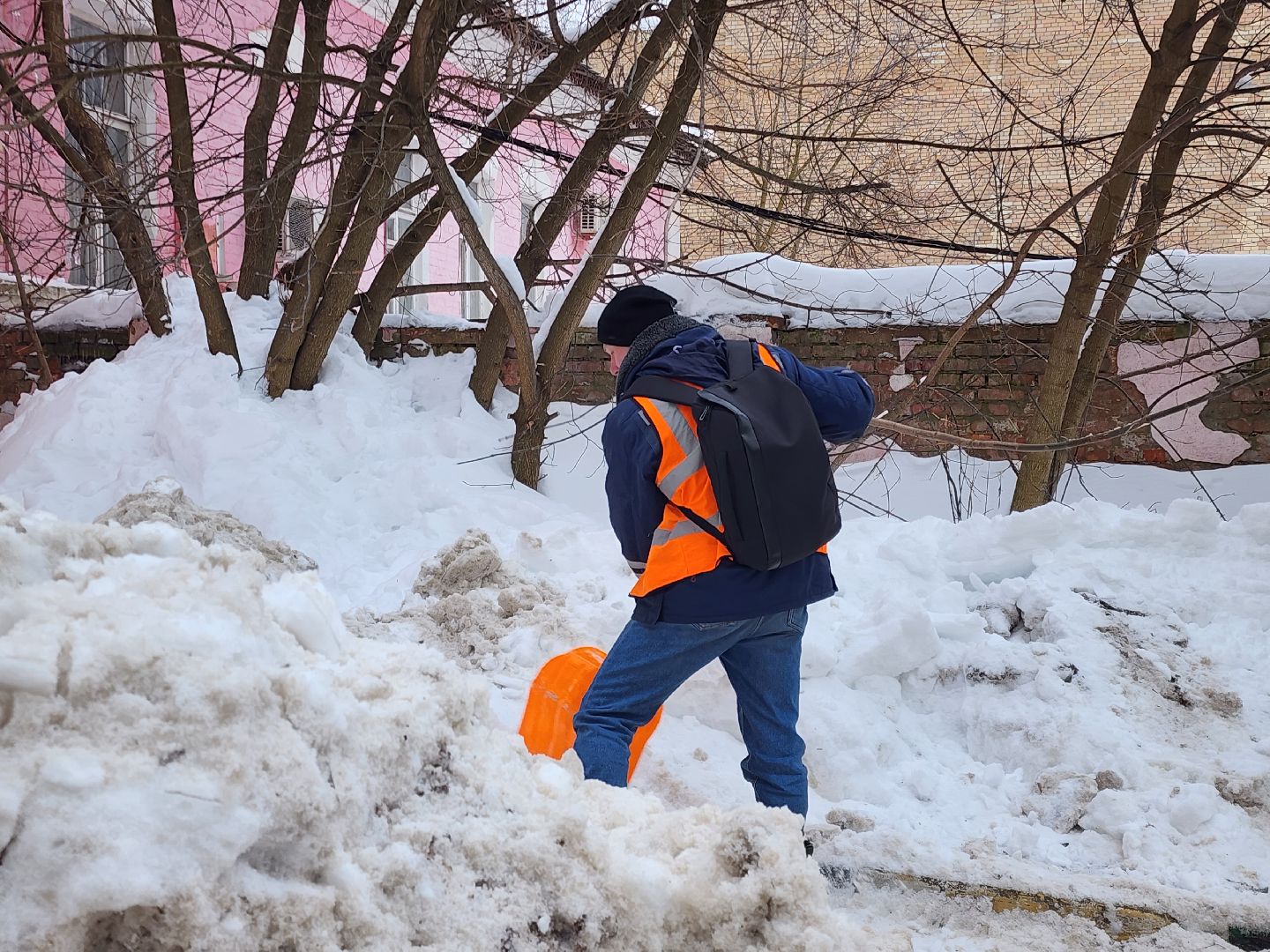 Звенигород, ЖКХ, Уборка снега,