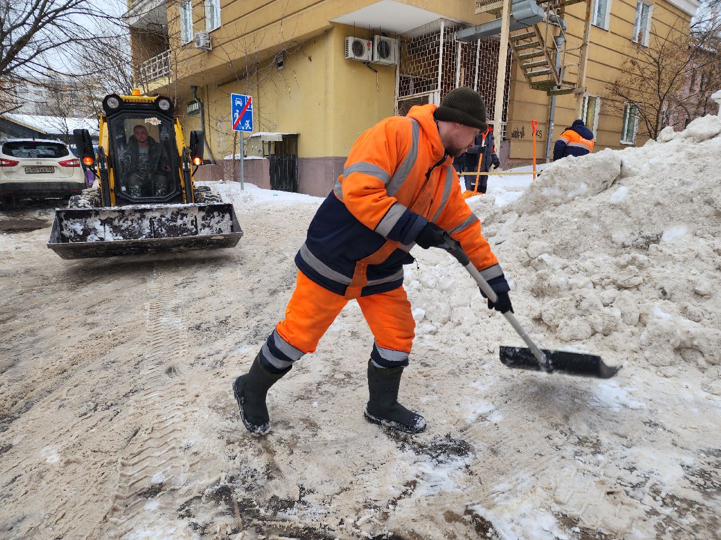 Звенигород, ЖКХ, Уборка снега,