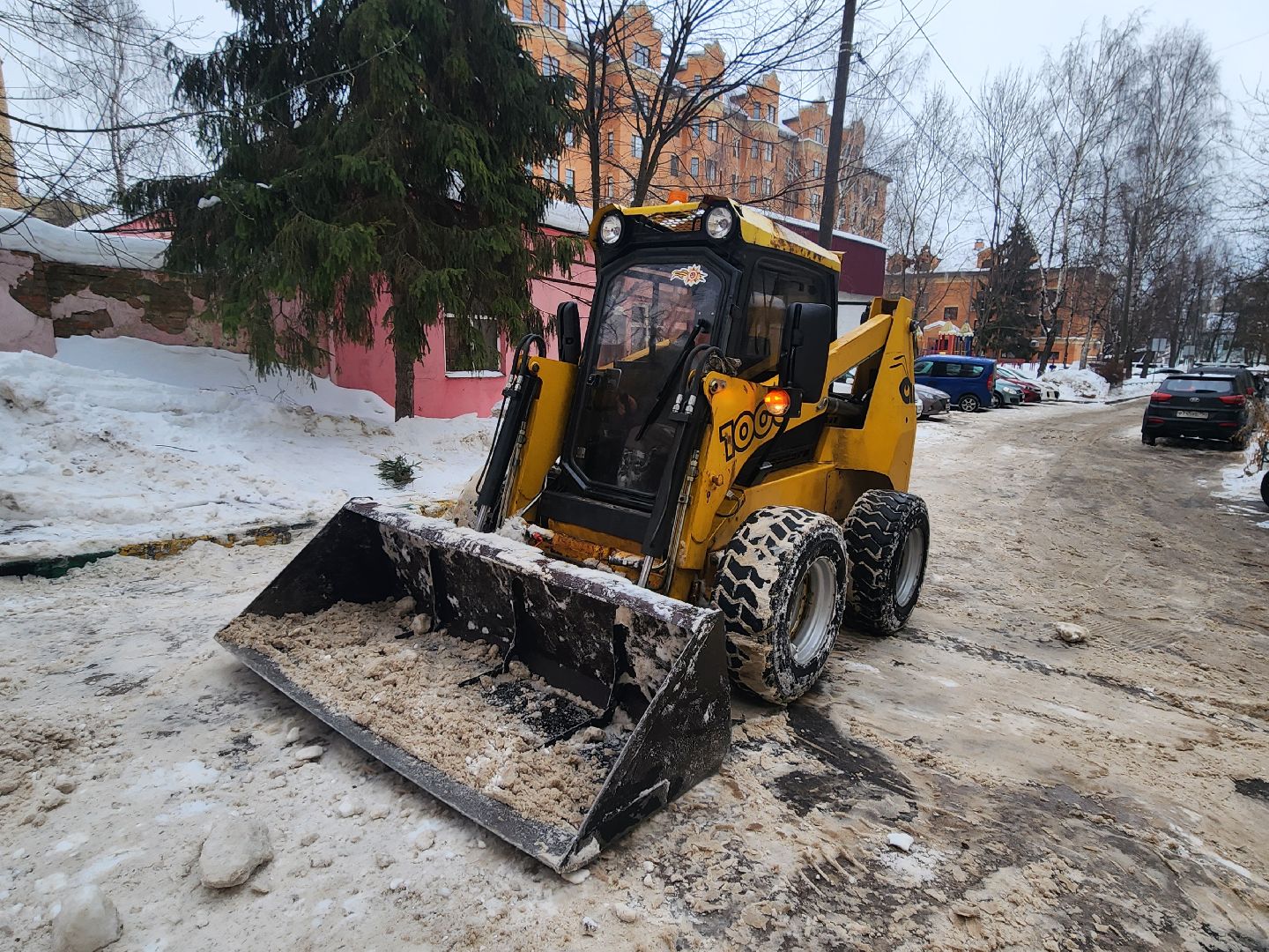 Звенигород, ЖКХ, Уборка снега,